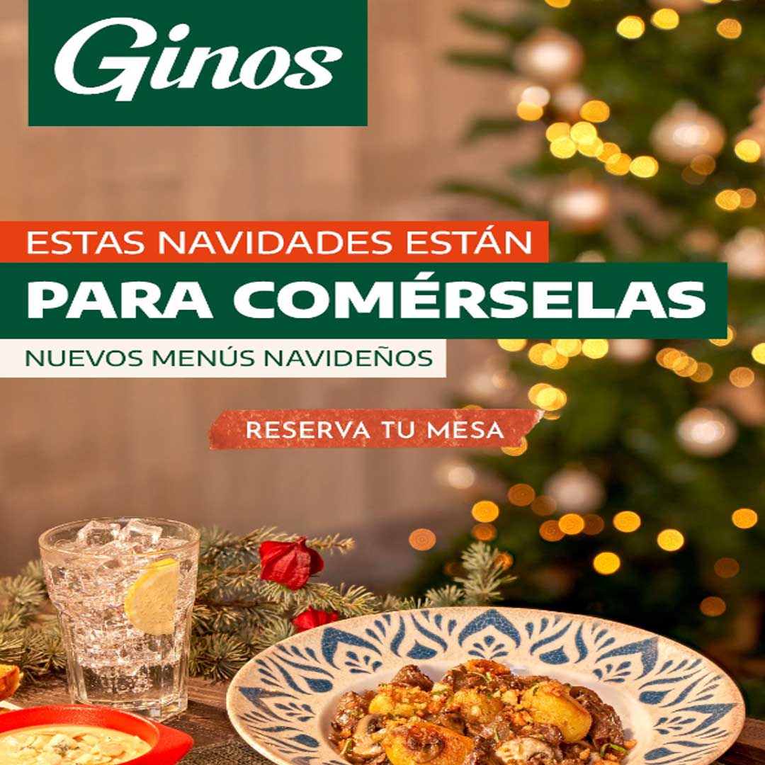Menú Navidad en Ginos