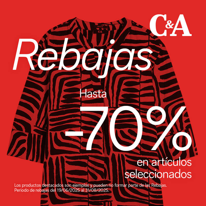 ¡Rebajas en C&A!