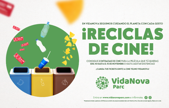 ¡Reciclas de cine!