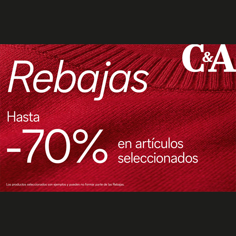 GRANDES REBAJAS EN C&A
