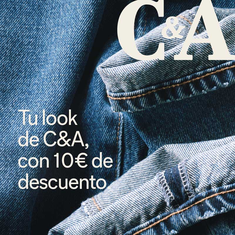 ¡Tu compra en C&A, ahora con 10€ de descuento!