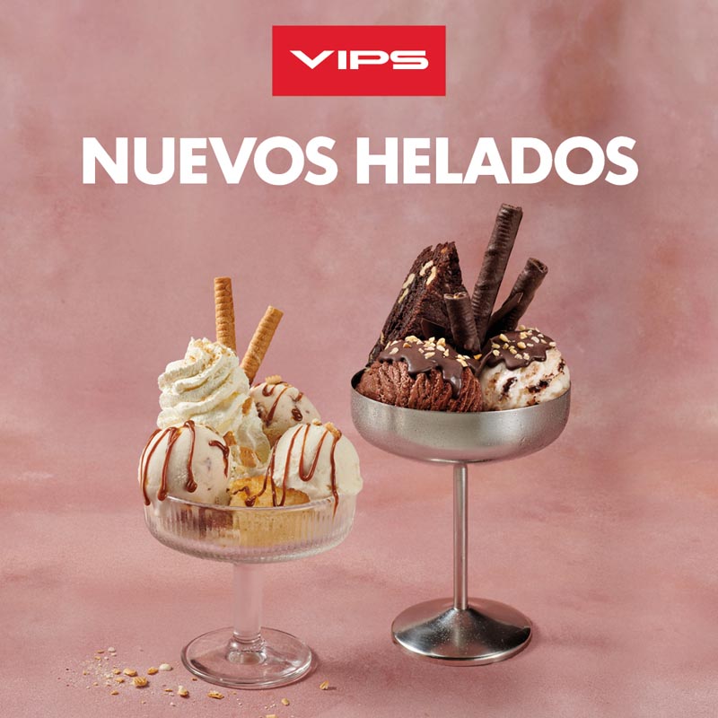 ¡Nuevos Helados en VIPS!