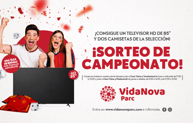 ¡Vive la emoción del fútbol con el «Sorteo Mundial» de VidaNova Parc!