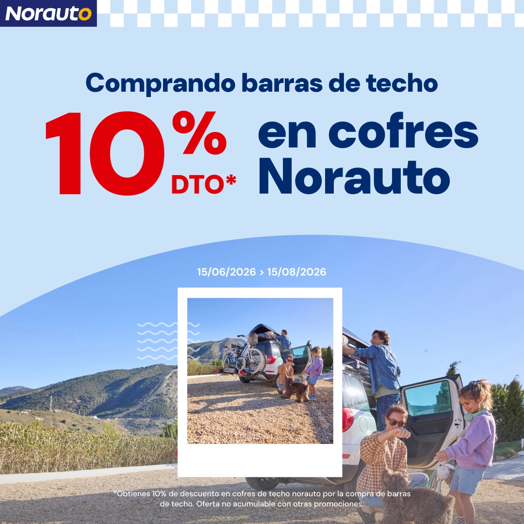 Viaja sin problemas de espacio: 10% dto. en cofres